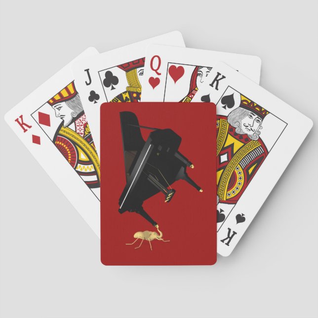 Powerful Eleph-Ant Playing Cards (Back)