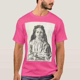 Powerful Feminist Vintage Art Tired Woman Smoking T-Shirt