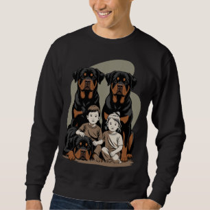 Powerful Guardian, Rottweilers Sweatshirt