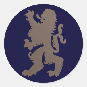 Powerful Lion Sticker