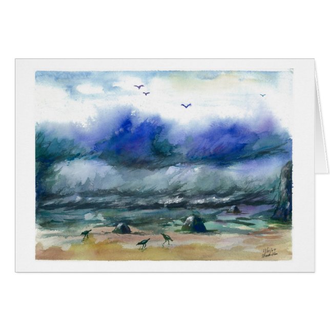 Powerful ocean waves (Front Horizontal)