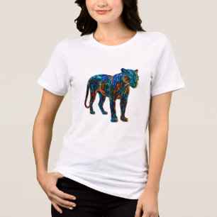 Powerful Panther Art Tri-Blend Shirt