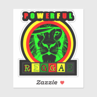 Powerful Reggae sticker