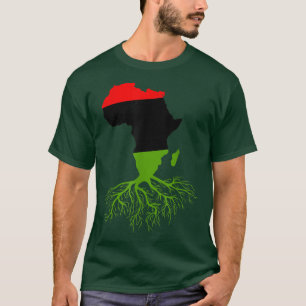 Powerful Roots African Black History Month BLM Afr T-Shirt