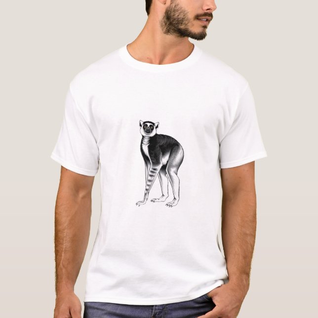 Powerful Sifaka: Unleash Your Inner Strength T-Shirt (Front)