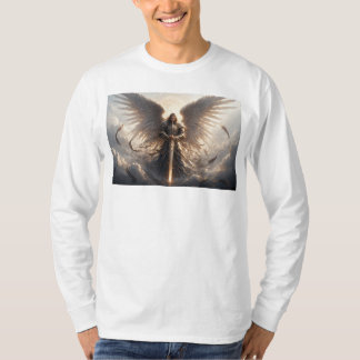 Powerful St Michael the Archangel Long Sleeve Tee