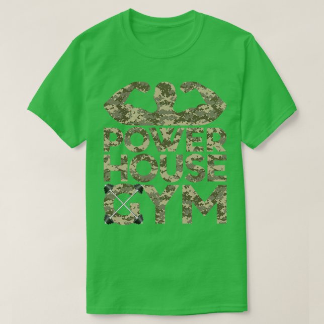 Powerhouse Gym 8 T-Shirt (Design Front)