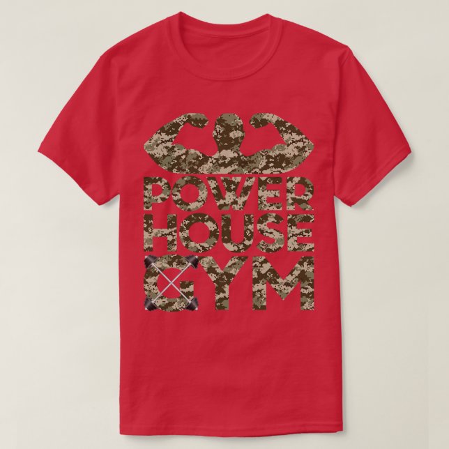 Powerhouse Gym 9 T-Shirt (Design Front)