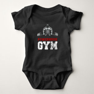 Powerhouse Gym Baby Bodysuit