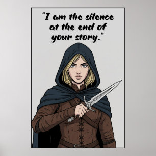 Powerless Book Quote Poster