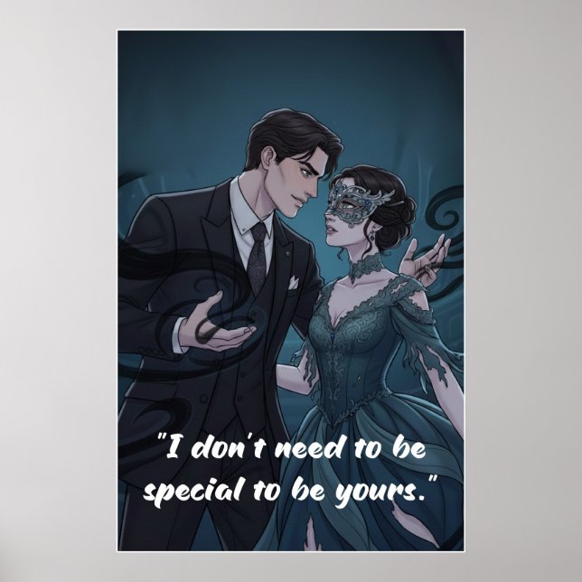 Powerless Book Quote Poster  (Front)