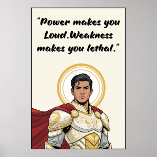 Powerless Book Quote Poster