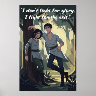 Powerless Quote Poster