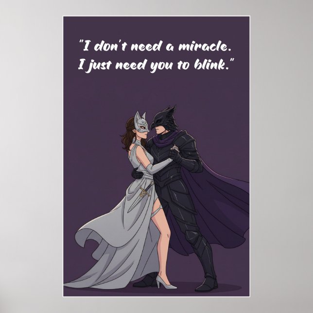 Powerless Quote Poster (Front)