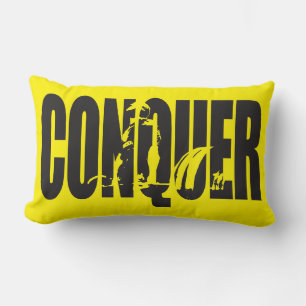 Powerlifting Motivation - CONQUER Lumbar Cushion