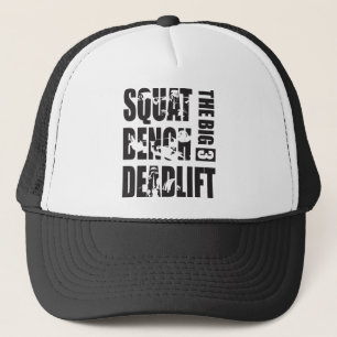 Powerlifting - Squat, Bench, Deadlift Trucker Hat