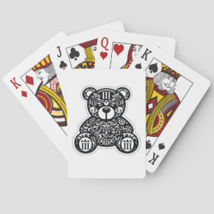 PowerOf3 Royal III Teddy Playing Cards