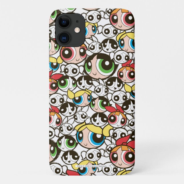 Powerpuff Girls Face Pattern Case-Mate iPhone Case (Back)