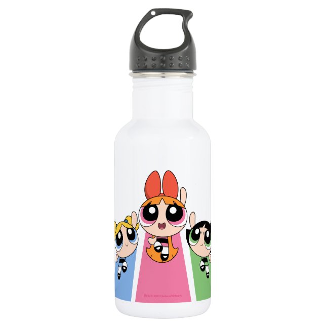 Powerpuff Girls Fly High 532 Ml Water Bottle (Front)