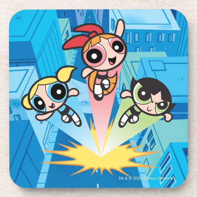 Powerpuff Girls Launch Into The Air Coaster (Front)