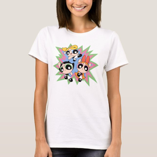 Powerpuff Girls Powfactor T-Shirt (Front)