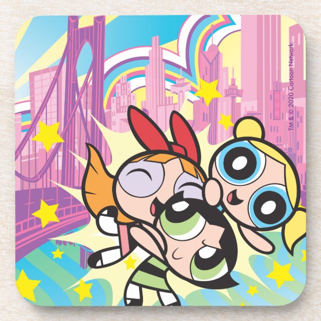 Powerpuff Girls Rule Coaster (Front)
