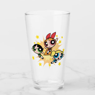 Powerpuff Girls Save The Day Glass
