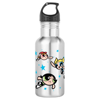 Powerpuff Girls Star Pattern 532 Ml Water Bottle