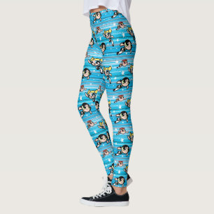 Powerpuff Girls Star Pattern Leggings