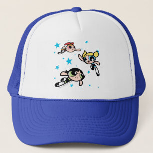 Powerpuff Girls Star Pattern Trucker Hat