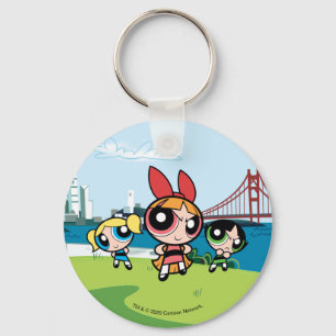 Powerpuff Girls Super Fierce Key Ring