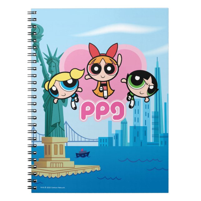 Powerpuff Girls Team Awesome Notebook (Front)
