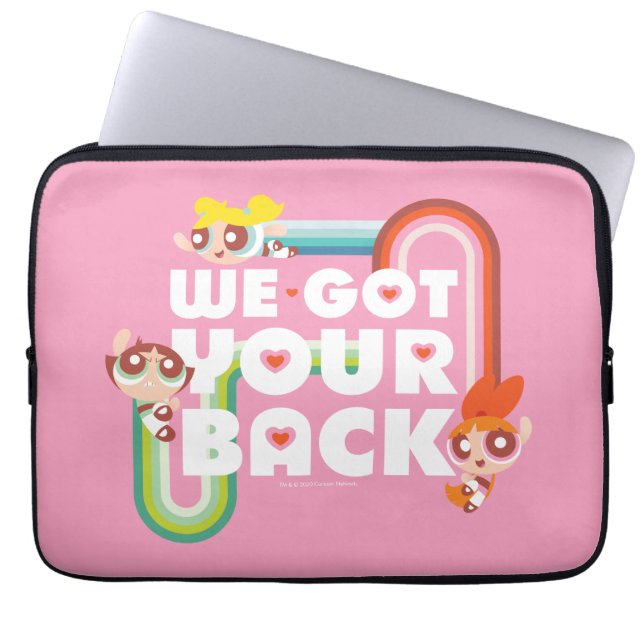 Powerpuff Girls: We Got Your Back Laptop Sleeve (Front)