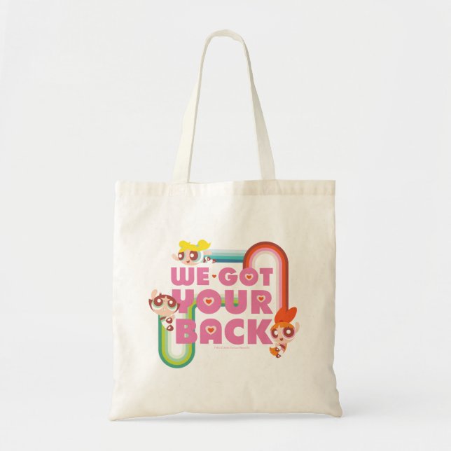 Powerpuff Girls: We Got Your Back Tote Bag (Front)