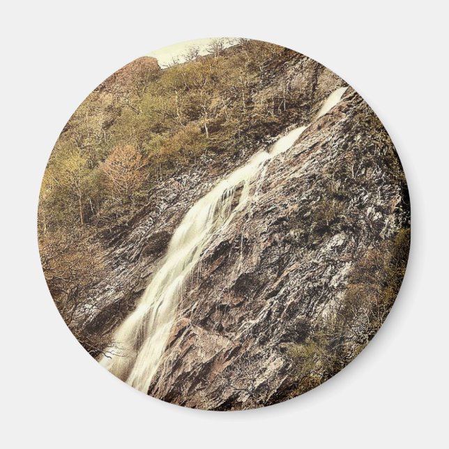Powerscourt Waterfall. Co. Wicklow, Ireland rare P Magnet (Front)