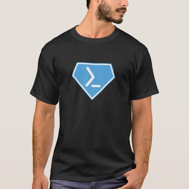 Powershell Super Power Diamond Men Women T Shirt (Front)