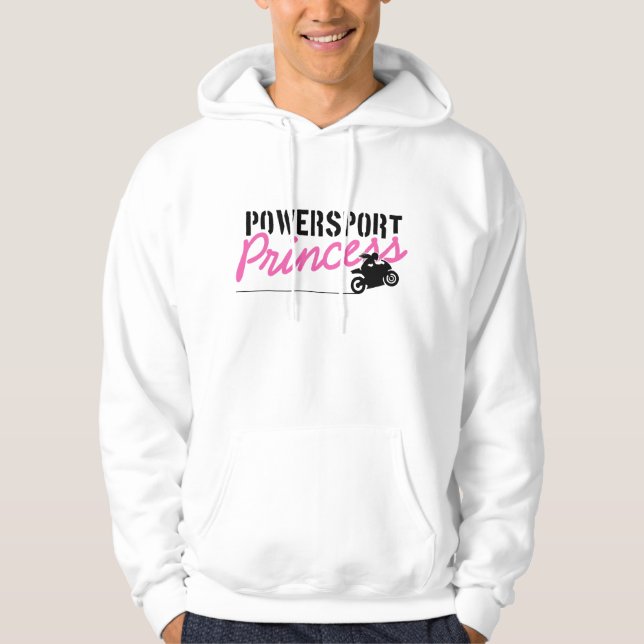 Powersport Princess Hoodie (Front)
