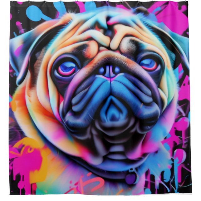 Powl Shower Curtain (Front)