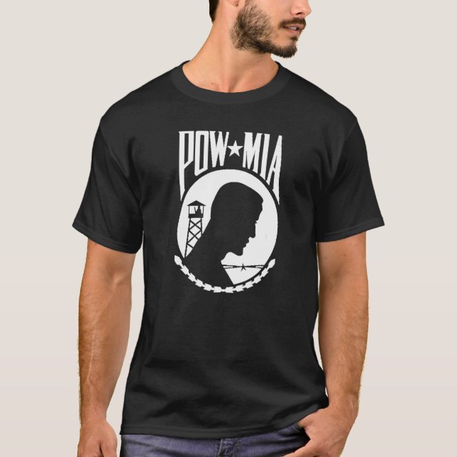 POWMIA POW MIA T-Shirt (Front)