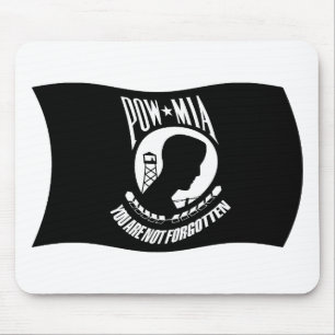 POW's & MIA's Flag Mousepad