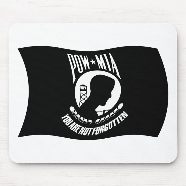 POW's & MIA's Flag Mousepad (Front)