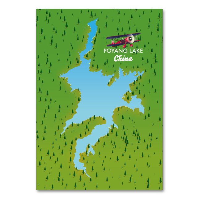 Poyang Lake Table Number (Front)