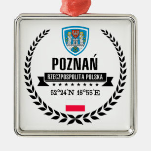 Poznań Metal Tree Decoration