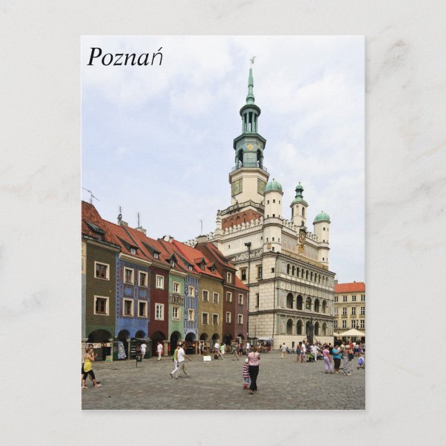 Poznań, Poland Postcard (Front)