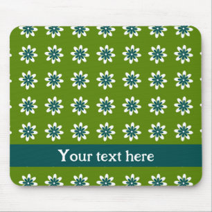 PP 338: Retro 70s Colour Flowers: 2 of 3 Mouse Pad
