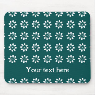 PP 338: Retro 70s Colour Flowers: 3 of 3 Mouse Pad