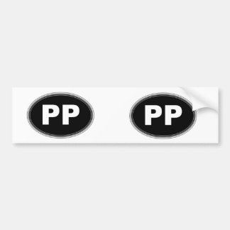 PP BUMPER STICKER