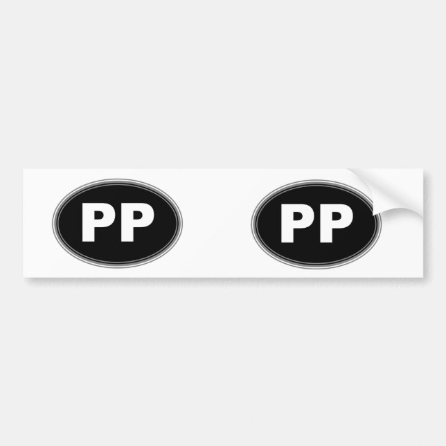 PP BUMPER STICKER (Front)