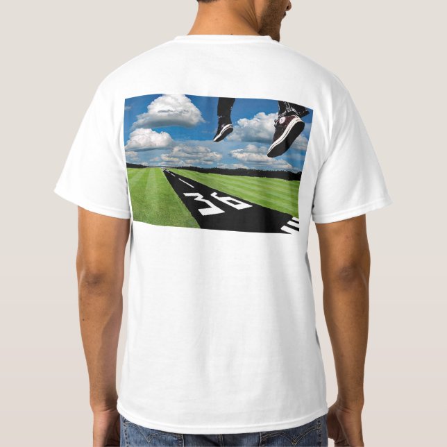 PPG Pilot age 70+ Flying Fossil  T-Shirt (Back)