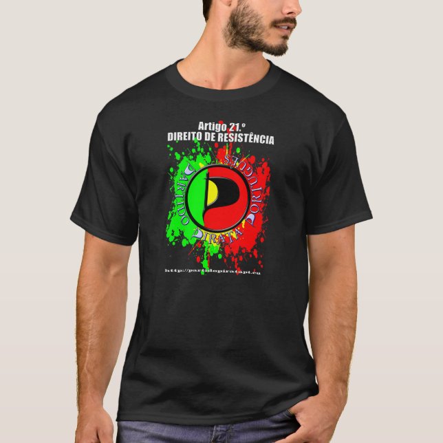PPP Splat - Resistance T-Shirt (Front)